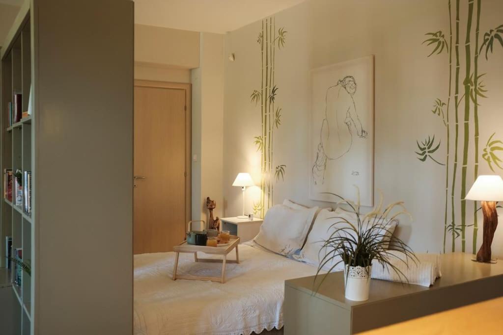 Apartment With Garden In Thessaloniki. Eksteriør billede